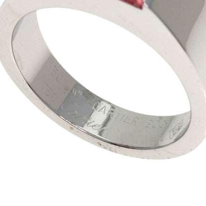Cartier Tank Pink Tourmaline 50 Ring 18k White Gold — view 6
