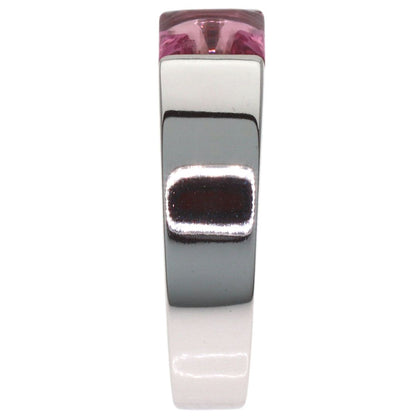 Cartier Tank Pink Tourmaline 50 Ring 18k White Gold — view 3