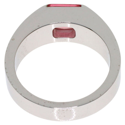 Cartier Tank Pink Tourmaline 50 Ring 18k White Gold — view 4