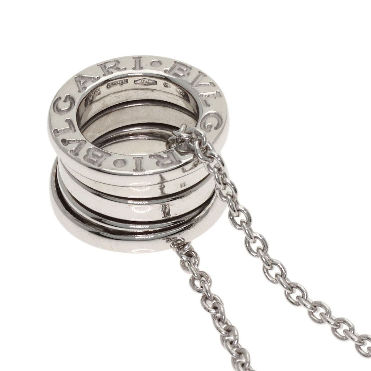 Bvlgari B-zero One Necklace 18k White Gold — view 2