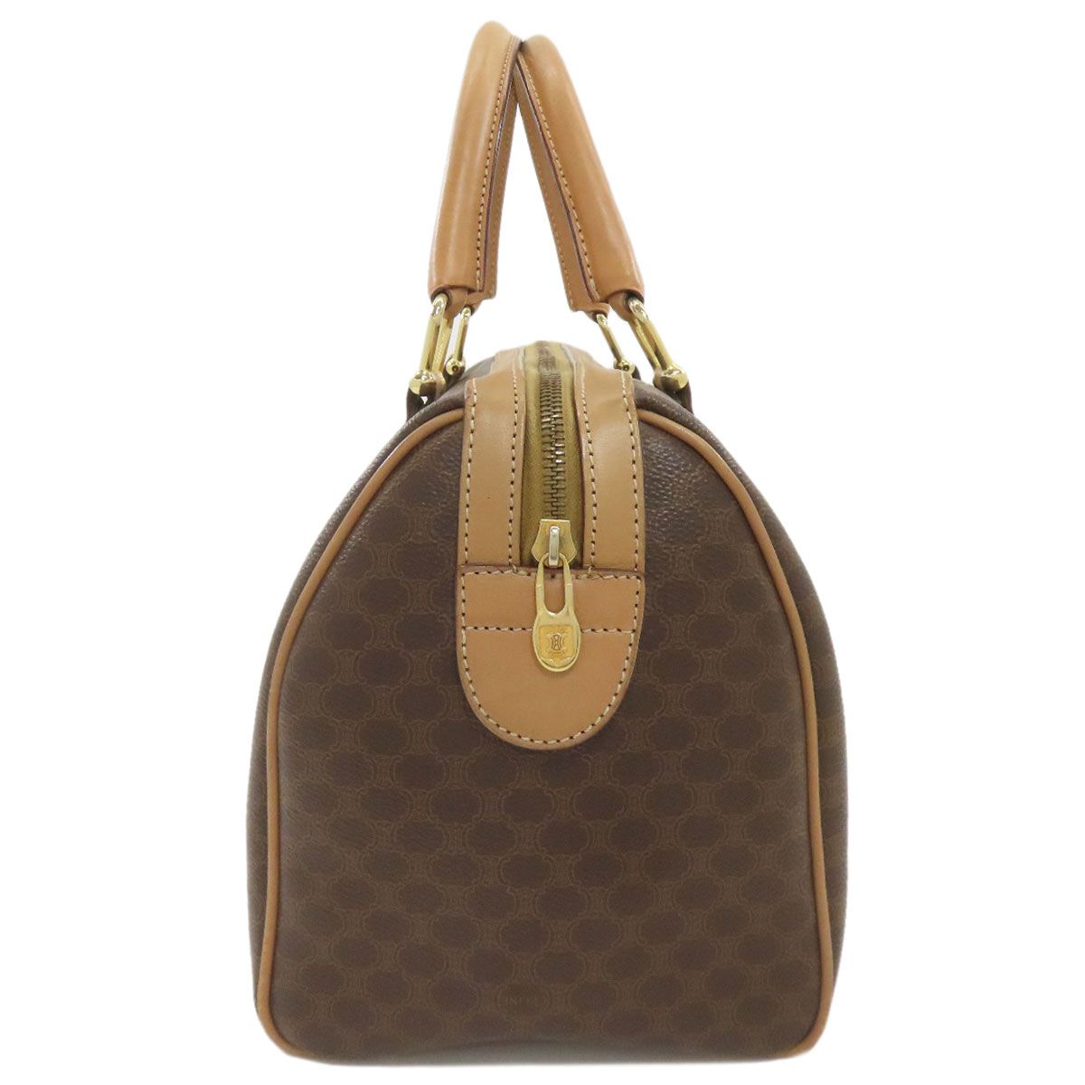 Celine Mini Boston Bag Macadam Pattern Leather — view 3