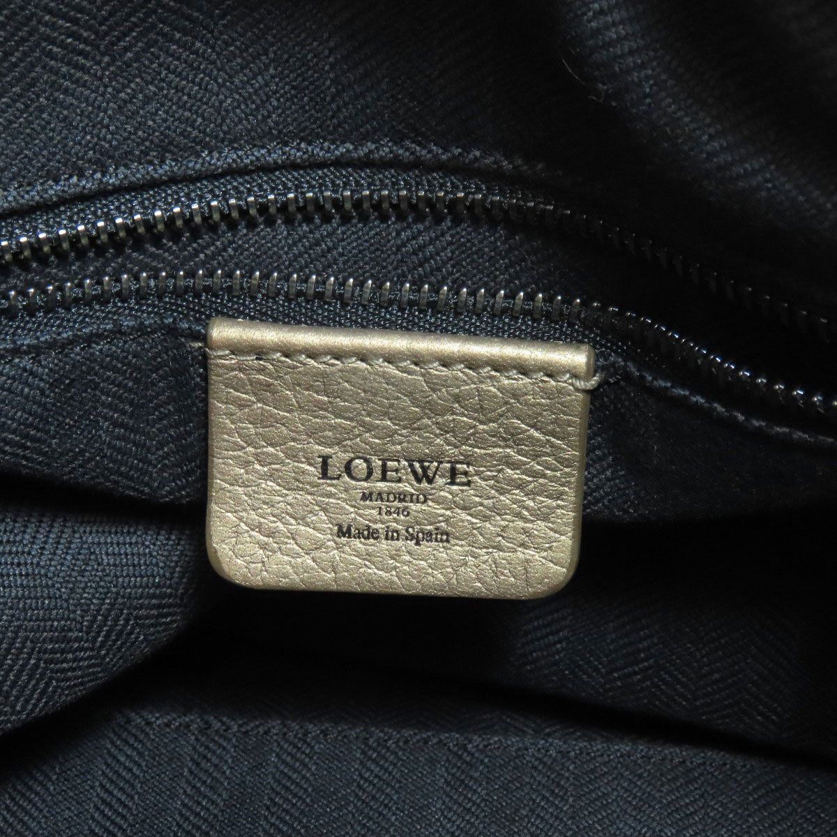 Loewe Justa Anagram 2-Way Handbag Calf — view 6