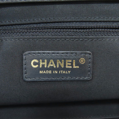 Chanel Quilted Gold 2-Way Tote Calf — view 6