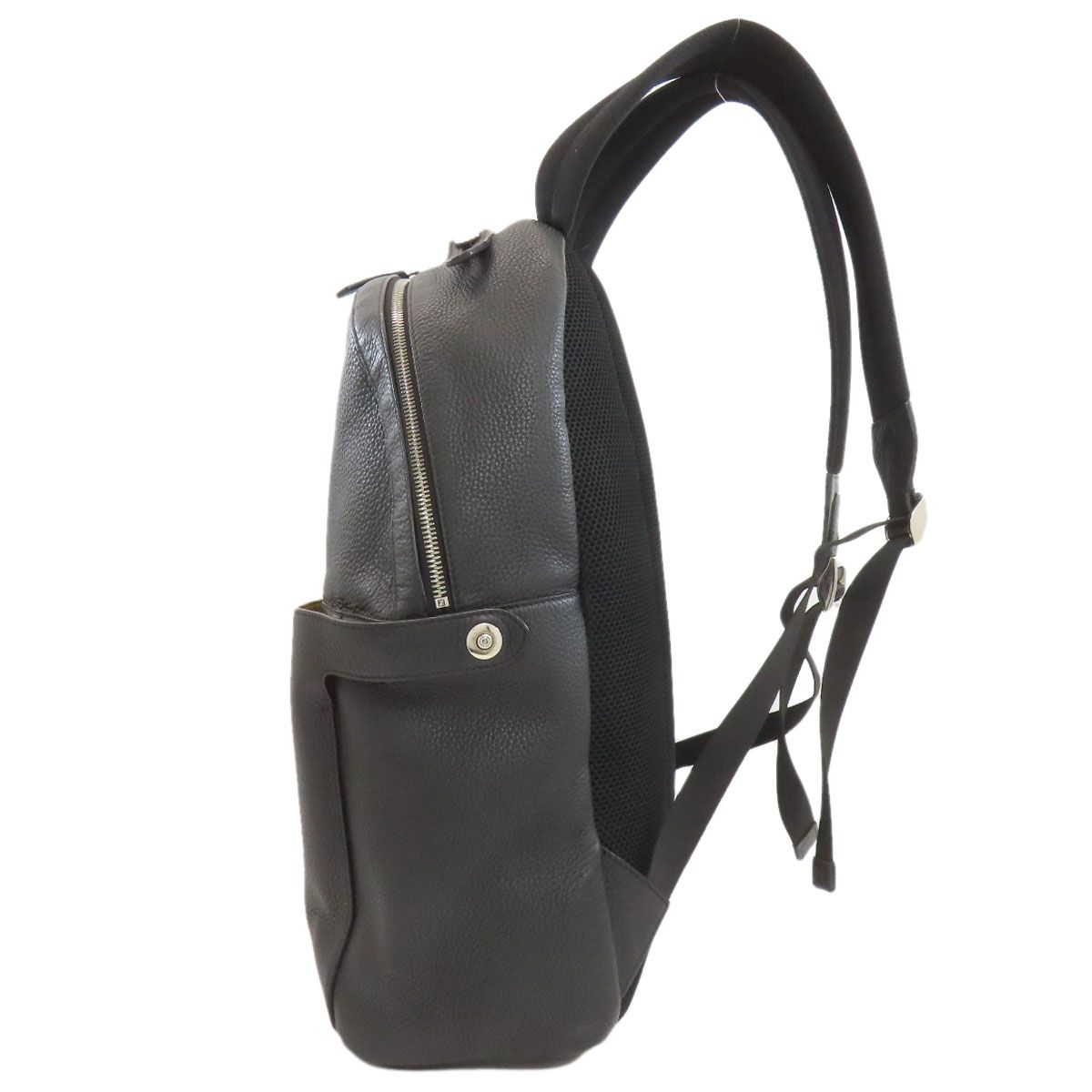 Fendi Logo Backpack Calf — view 3