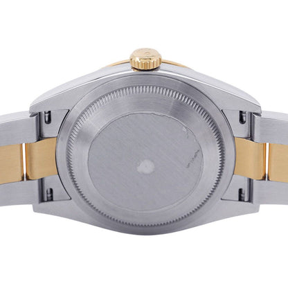 Rolex Explorer SS 18k Yellow Gold Roulette Watch Black Dial — view 3