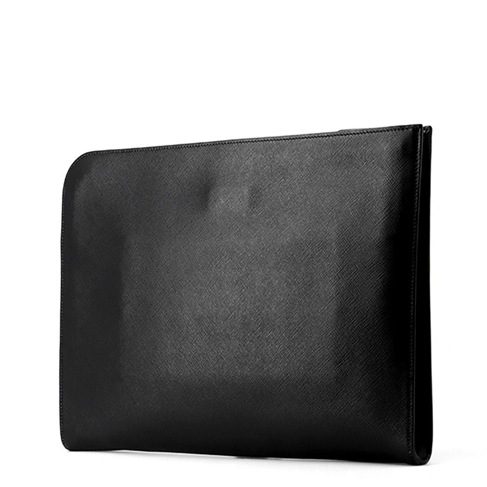 Prada Clutch Document Case Saffiano Leather Black — view 2