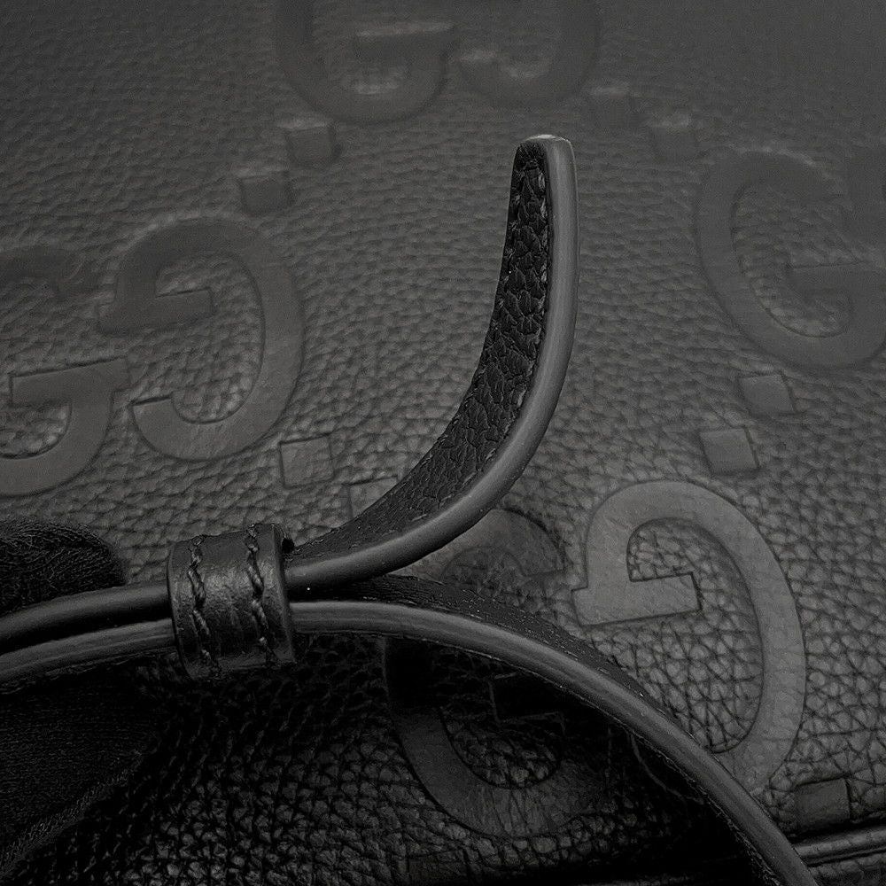 Gucci Shoulder Bag Jumbo GG Small Cross Black — view 8