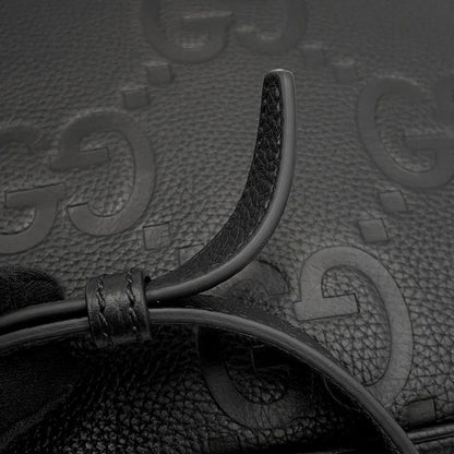 Gucci Shoulder Bag Jumbo GG Small Cross Black — view 8