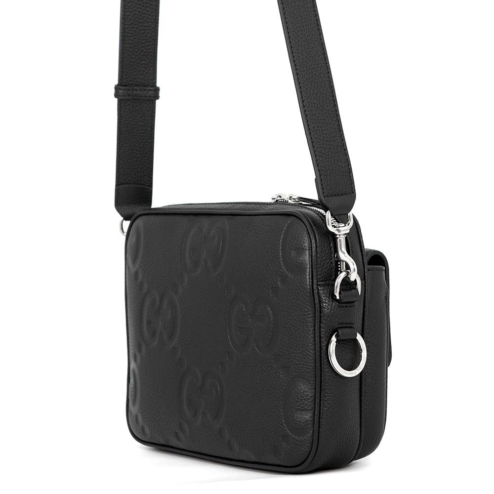 Gucci Shoulder Bag Jumbo GG Small Cross Black — view 2