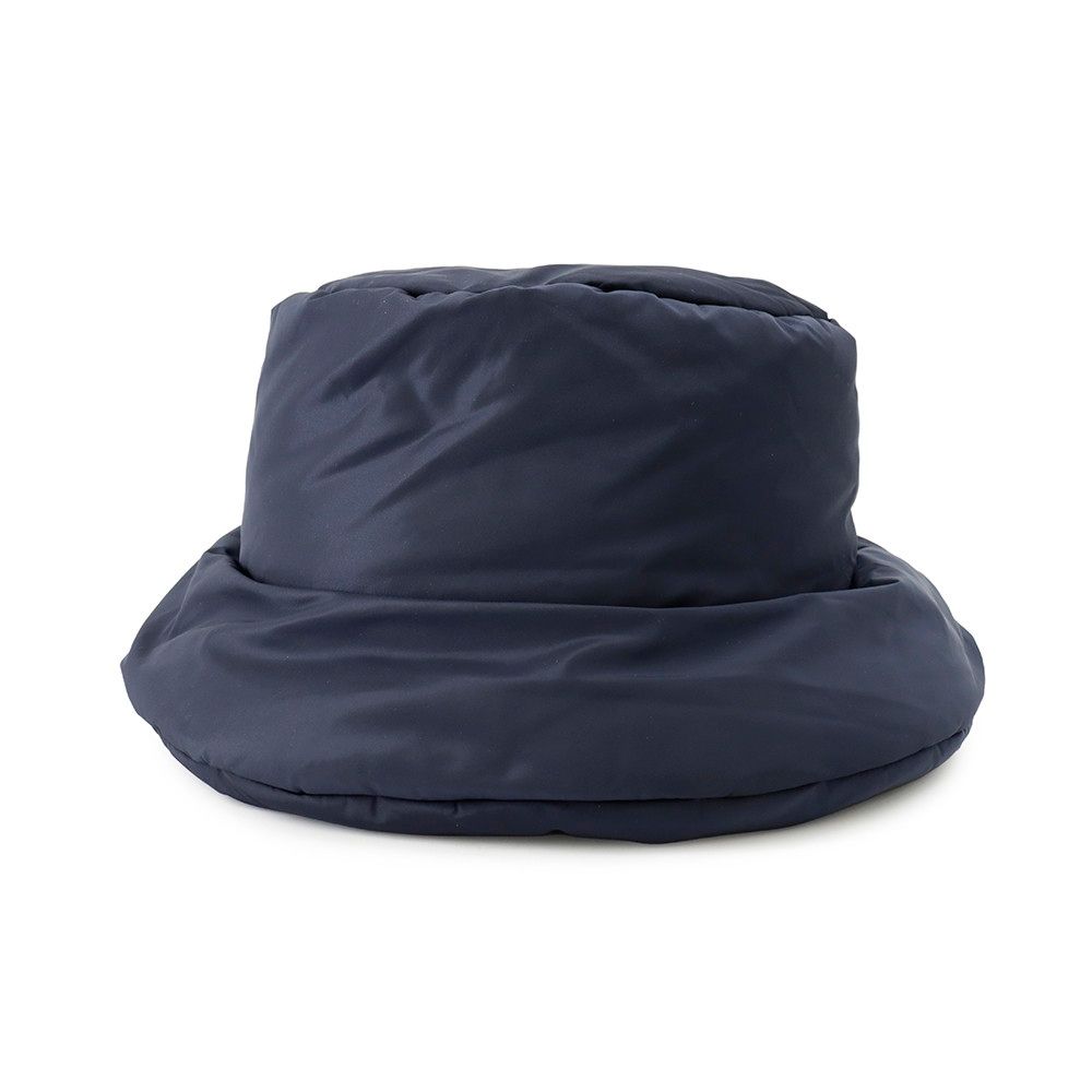 Prada Hat Triangle Logo Re-Nylon Padded L Bucket — view 2