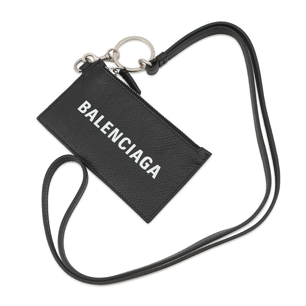 Balenciaga Coin Case Card Purse Black