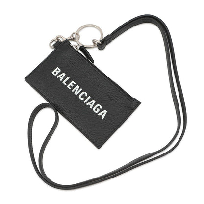 Balenciaga Coin Case Card Purse Black