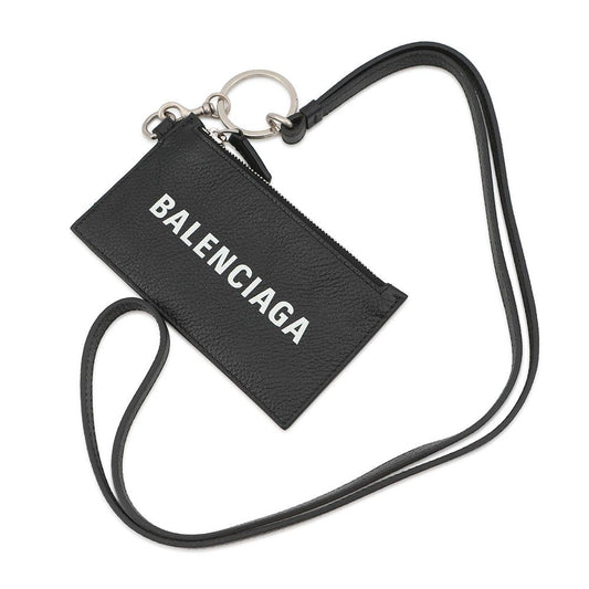 Balenciaga Coin Case Card Purse Black