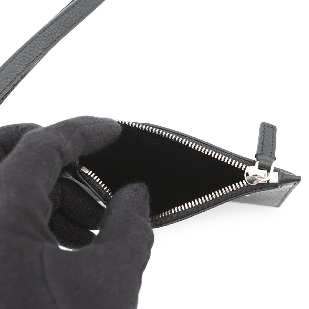 Balenciaga Coin Case Card Purse Black — view 5