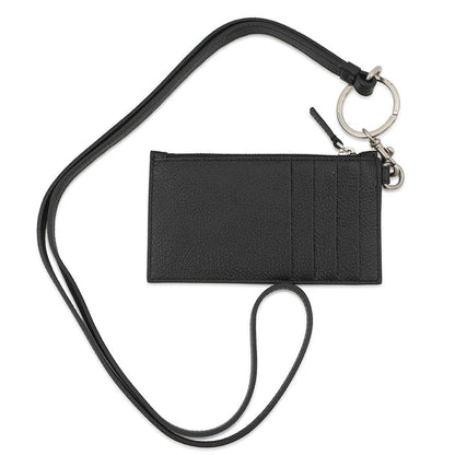 Balenciaga Coin Case Card Purse Black — view 3