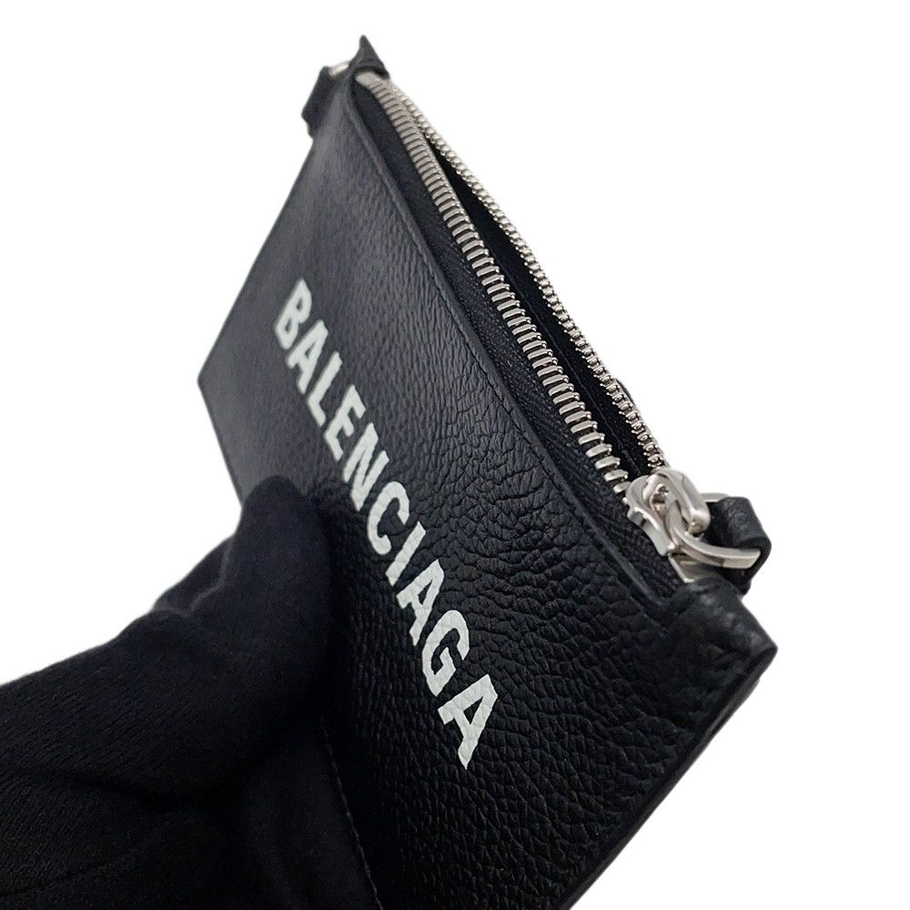 Balenciaga Coin Case Card Purse Black — view 6