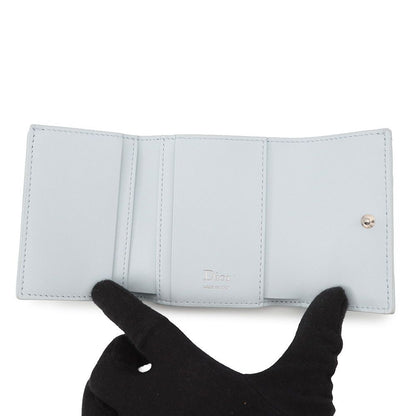 Dior Trifold Wallet Cannage My Hibiscus L Zip Lambskin — view 4
