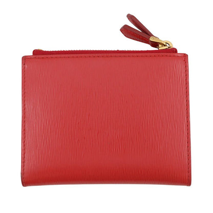 Prada Bifold Wallet Logo Compact Leather — view 3