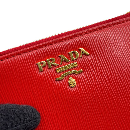 Prada Bifold Wallet Logo Compact Leather — view 7