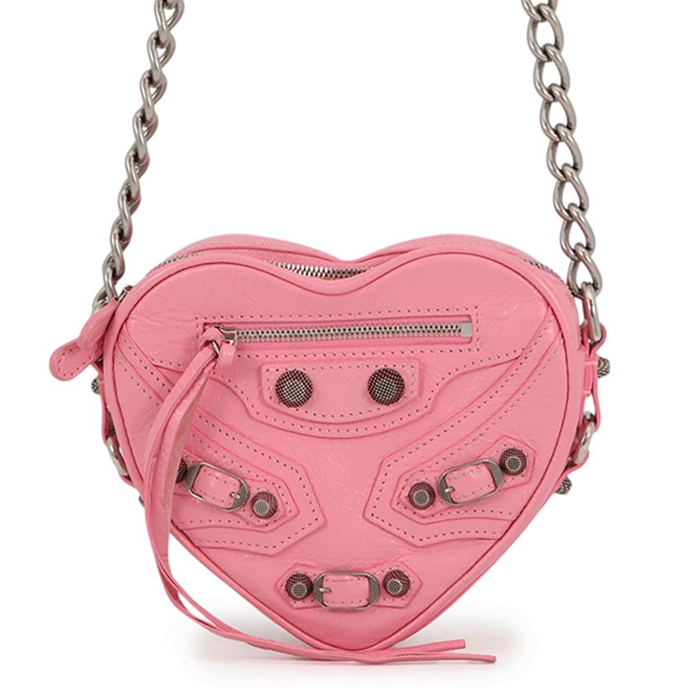 Balenciaga Chain Shoulder Bag le Cagole Leather