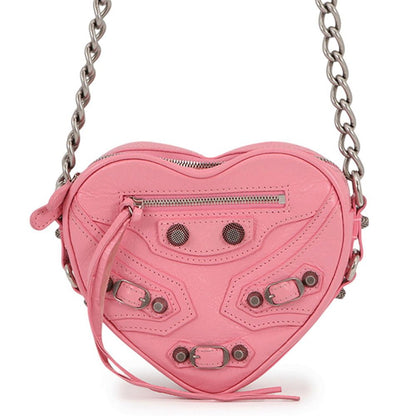 Balenciaga Chain Shoulder Bag le Cagole Leather