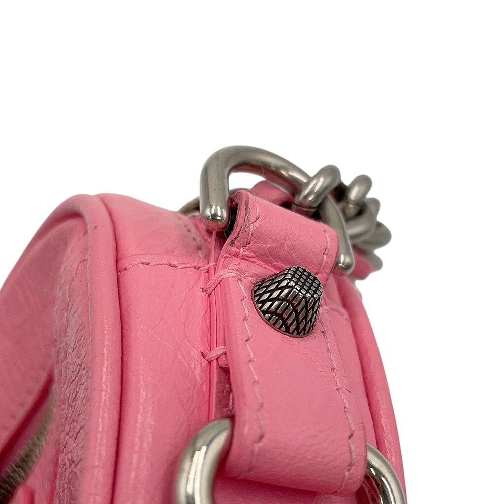 Balenciaga Chain Shoulder Bag le Cagole Leather — view 8