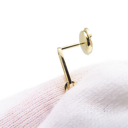 Hermes Earrings Kelly Chaine 18k Yellow Gold Asymmetric — view 7