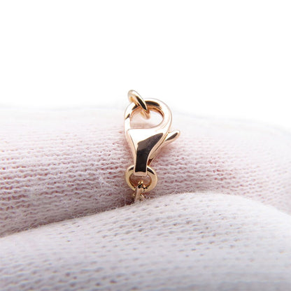Cartier Necklace Love Semi Pave Diamond Total 18k Pink Gold Baby Pendant — view 9