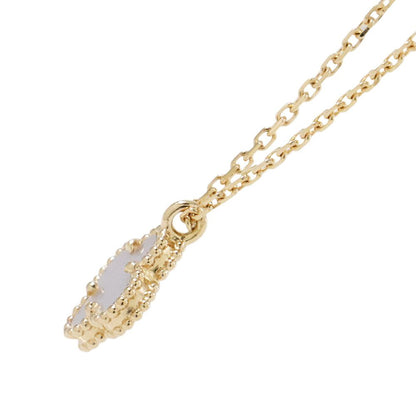 Van Cleef & Arpels Necklace Sweet Alhambra Pendant Mother of Pearl 18k Yellow — view 2