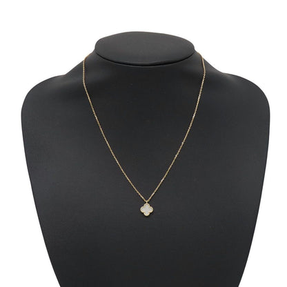 Van Cleef & Arpels Necklace Sweet Alhambra Pendant Mother of Pearl 18k Yellow — view 3