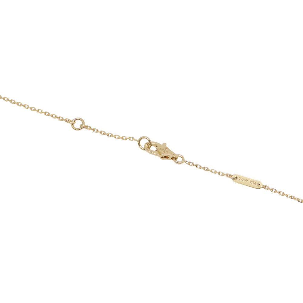 Van Cleef & Arpels Necklace Sweet Alhambra Pendant Mother of Pearl 18k Yellow — view 4
