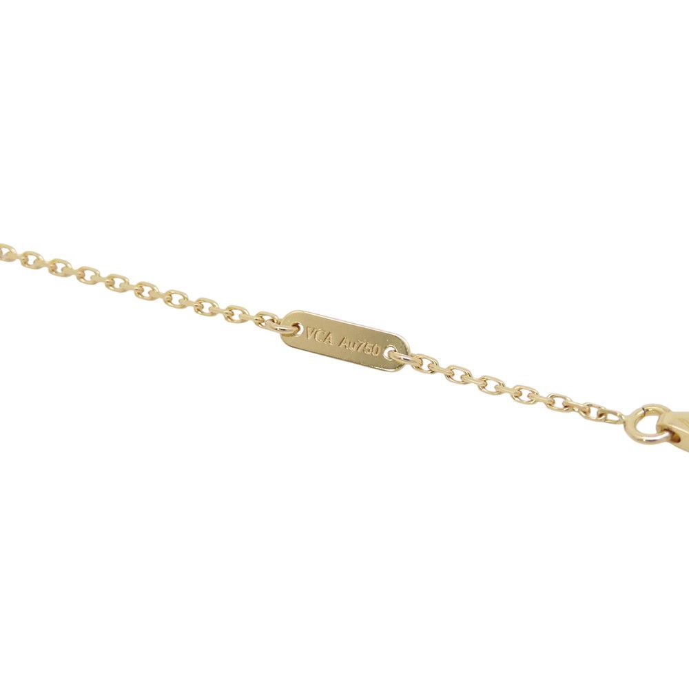 Van Cleef & Arpels Necklace Sweet Alhambra Pendant Mother of Pearl 18k Yellow — view 8
