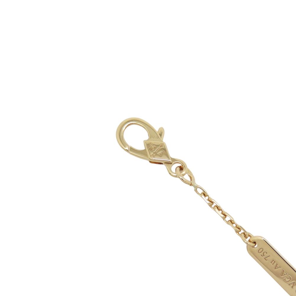 Van Cleef & Arpels Necklace Vintage Alhambra Pendant Mother of Pearl 18k Yellow — view 8