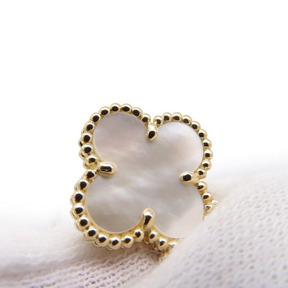 Van Cleef & Arpels Necklace Vintage Alhambra Pendant Mother of Pearl 18k Yellow — view 5