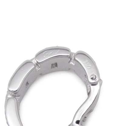 Cartier Earrings Maillon Panthere Pave Diamond Total 18k White Gold — view 9