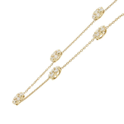 Van Cleef & Arpels Necklace Fullette 5 Flowers Diamond 18k Yellow Gold — view 2