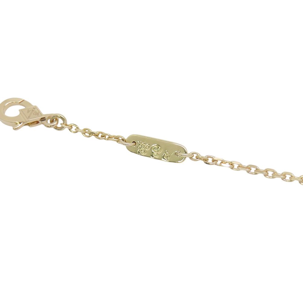 Van Cleef & Arpels Necklace Fullette 5 Flowers Diamond 18k Yellow Gold — view 9