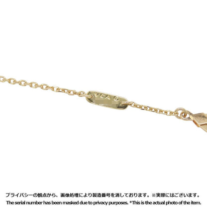 Van Cleef & Arpels Necklace Fullette 5 Flowers Diamond 18k Yellow Gold — view 8