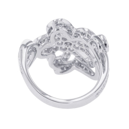 Van Cleef & Arpels Ring Dentelle Diamond 18k White Gold — view 3
