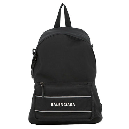 Balenciaga Backpack Nylon 2-Way Shoulder Bag Black