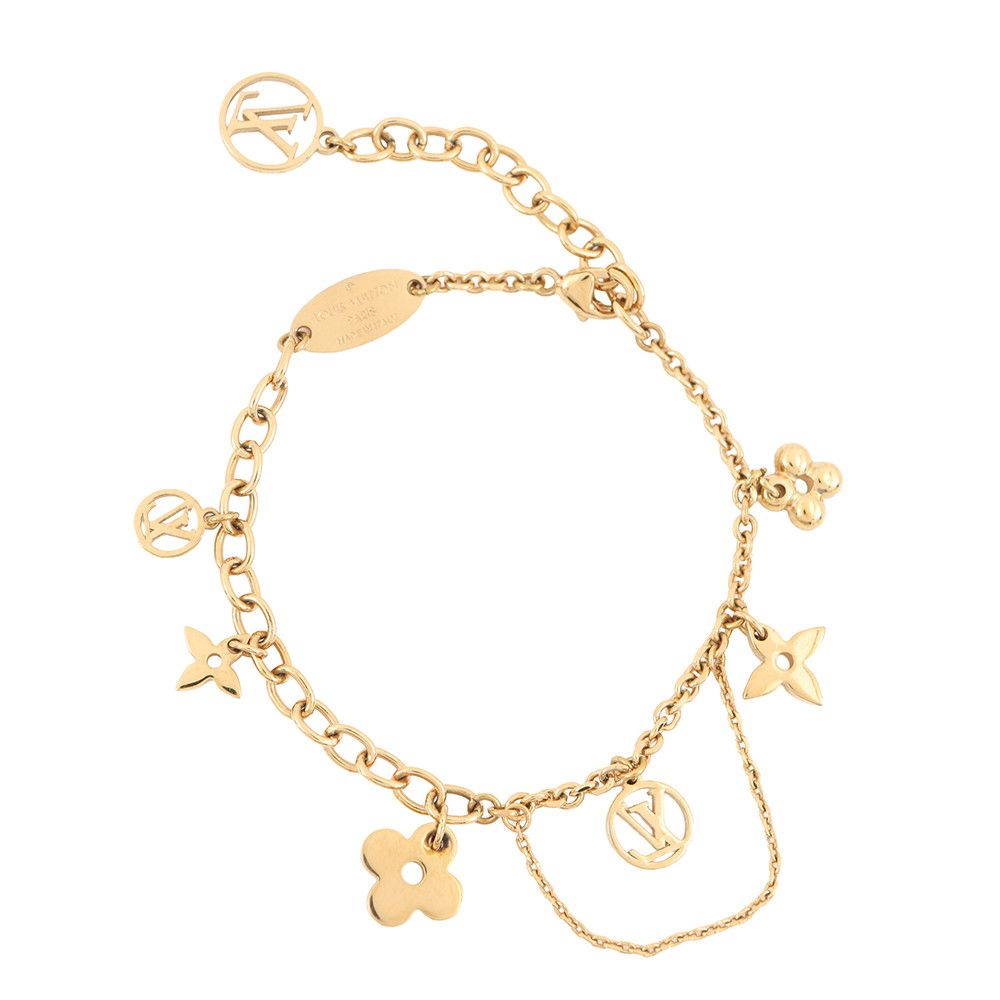 Louis Vuitton Bracelet Blue Monogram Flower — view 3