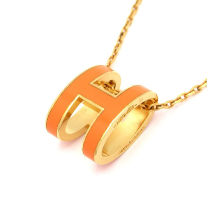 Hermes Necklace Pop Gold Orange — view 3