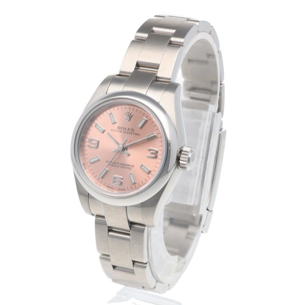 Rolex Oyster Perpetual Watch Stainless Steel Automatic Winding Overhauled — view 3