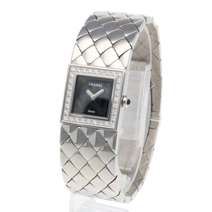 Chanel Quilted Watch Stainless Steel Quartz — view 3