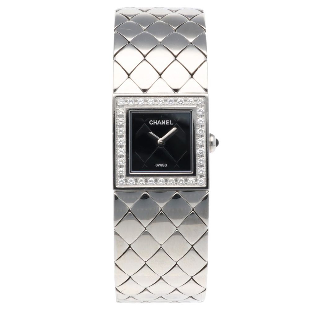 Chanel Quilted Watch Stainless Steel Quartz — view 8