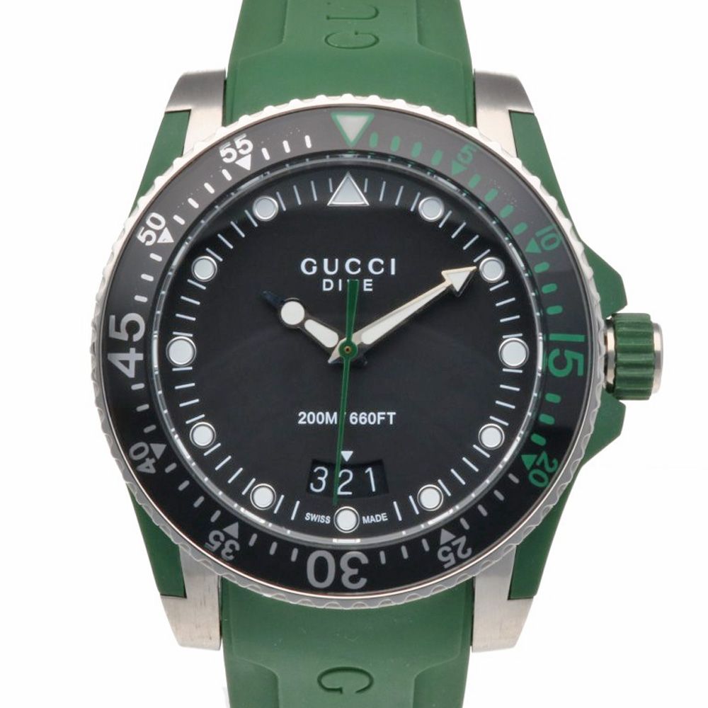 Gucci Dive Watch Stainless Steel 136.3 Quartz