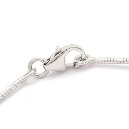 Hermes Necklace Pop Silver Black Chain — view 4