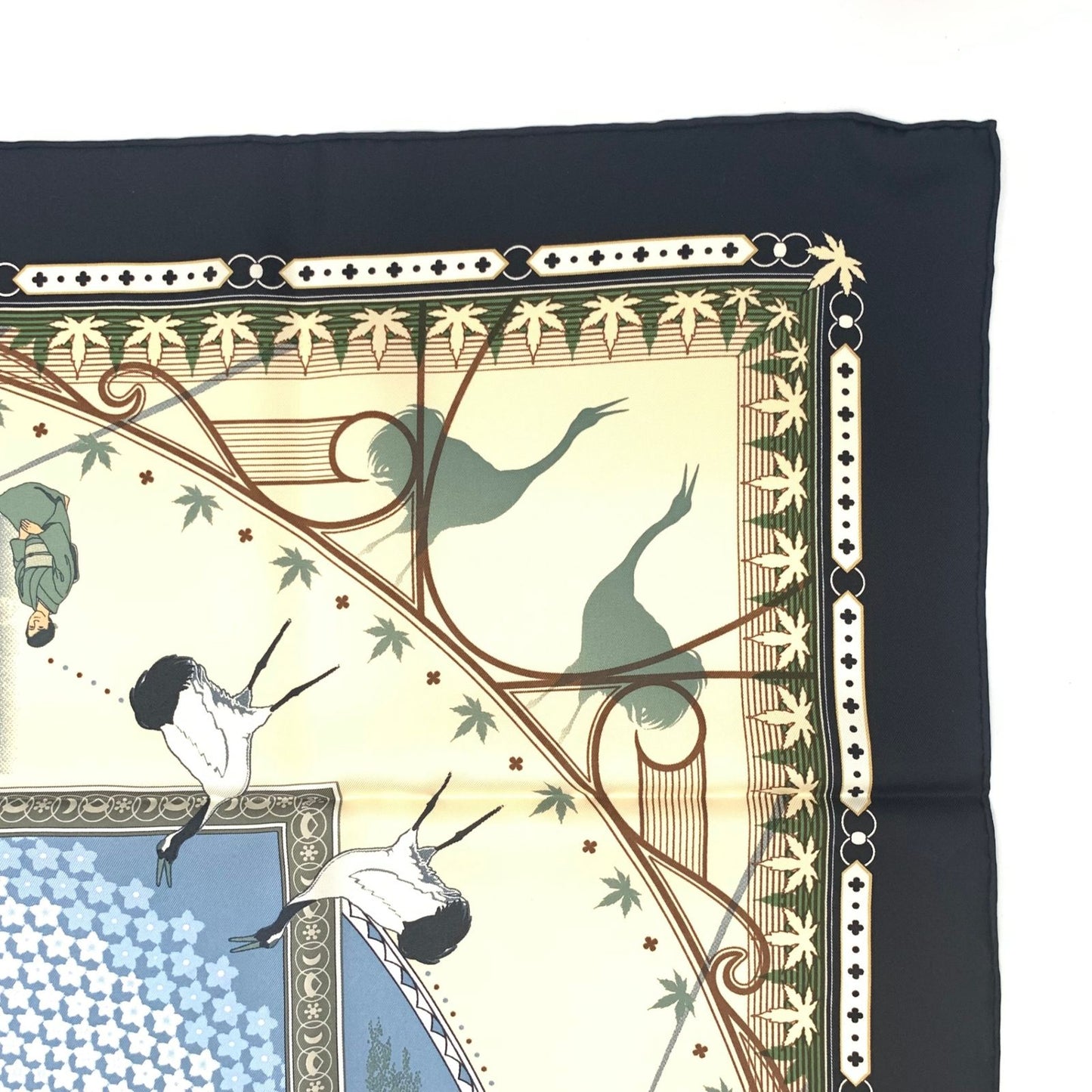 Hermes Carre 90 Chaque Rencontre Est Unique Ichi Era Ichie Scarf Kacho Fugetsu — view 4