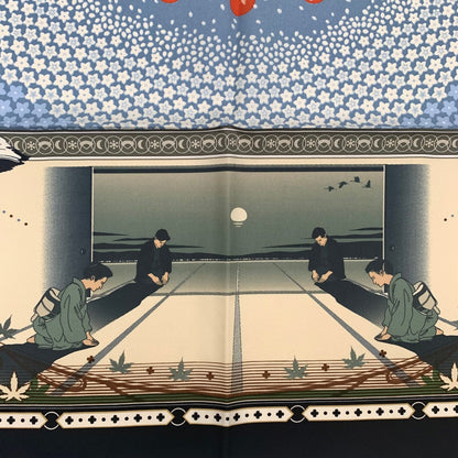 Hermes Carre 90 Chaque Rencontre Est Unique Ichi Era Ichie Scarf Kacho Fugetsu — view 8