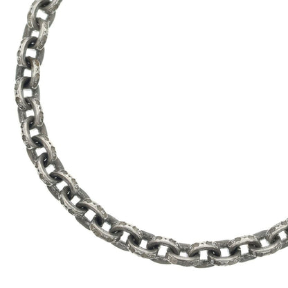 Chrome Hearts Paper Chain 18 Necklace Silver